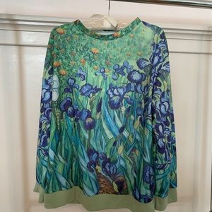 Van Gogh crew neck sweatshirt